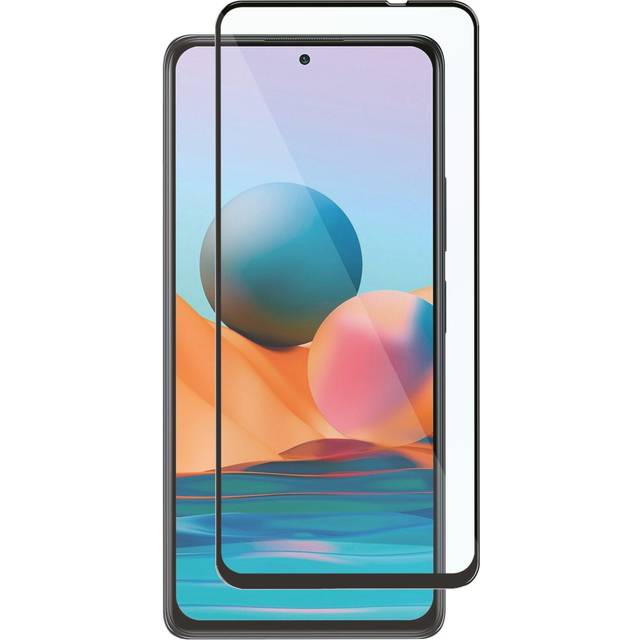 Panzer Full-Fit Xiaomi Redmi Note 11 Lite skärmskydd (svart)