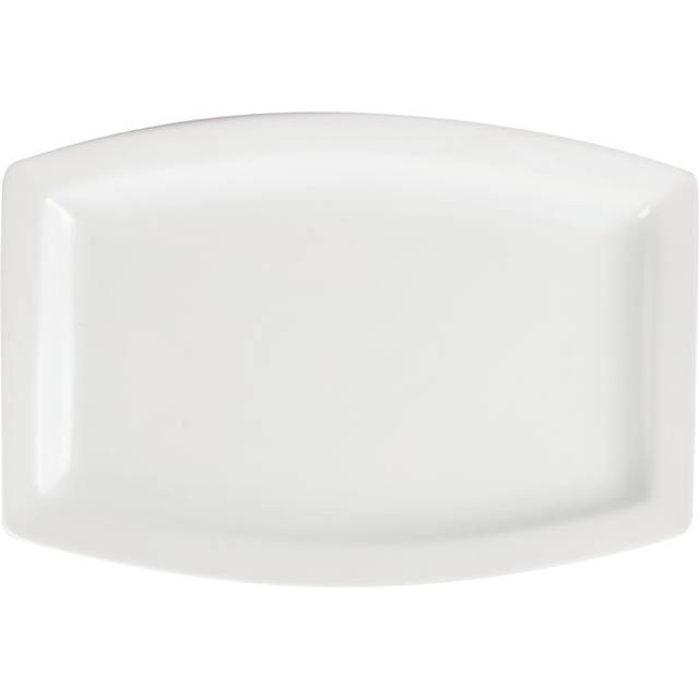Olympia Whiteware Rectangular Plates 320mm (Pack of 6)