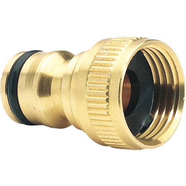 Draper Expert 36197 Brass 1/2" BSP Garden Hose Tap Connector