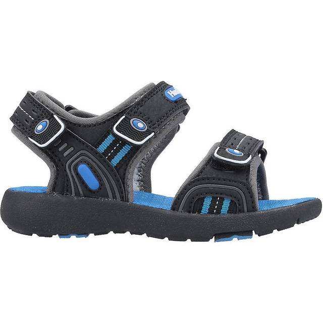 Hush Puppies Childrens Unisex Mario Quarter Strap Sandal Junior - Black - Size UK 10 Kids