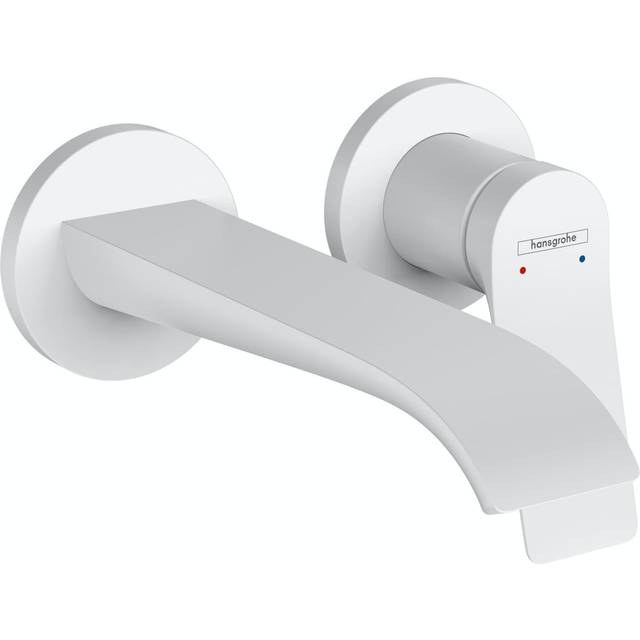 Hansgrohe Vivenis Matt White Concealed  Single Lever Basin Mixer Tap W