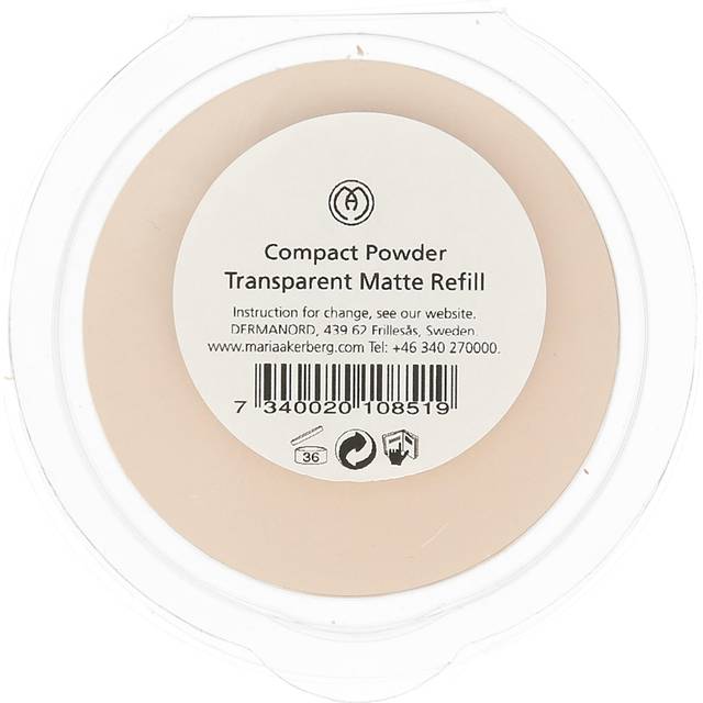Maria Åkerberg Compact Powder Refill Magnetic Transparent Matte