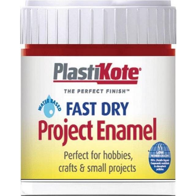 Plastikote Fast Dry Enamel Paint Red 59ml