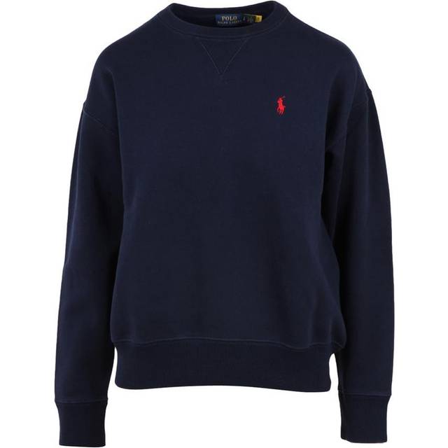 Cotton Mix Sweatshirt - Navy Blue - XL