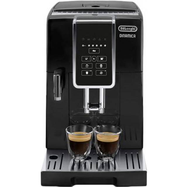 De'Longhi DINAMICA ECAM 350.55.B - automatisk kaffekokare med mjölkskummare - 15 bar - svart