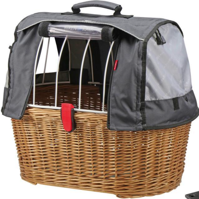 Rixen & Kaul Unisex GTA Plus Doggy Basket-brun, 40 liter