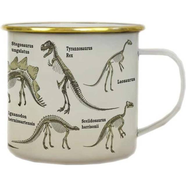 Gift Republic Emaljekrus - Dinosaur