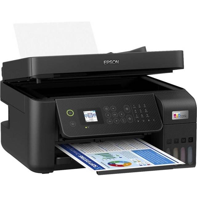 Epson EcoTank ET-4800 - Multifunktionsskrivare - färg - bläckstråle - påfyllbar - A4 (media) - upp till 10 sidor/minut (utskrift) - 100 ark - 33.6 Kb