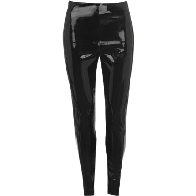 Commando Faux Leather Patent Leggings - Black