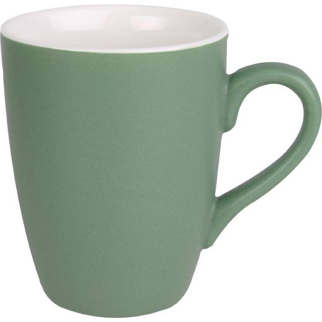 Olympia Matt Pastel Mug Red 340ml (Pack of 6)
