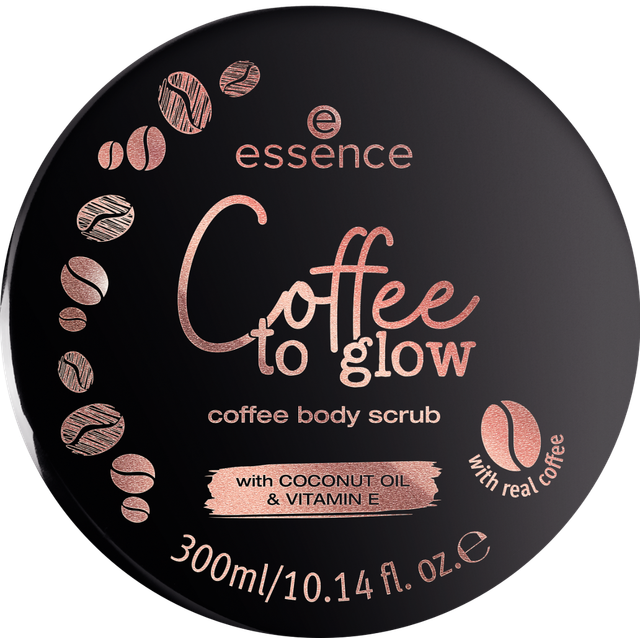 Essence Coffee To Glow Coffee Body Scrub 300ml