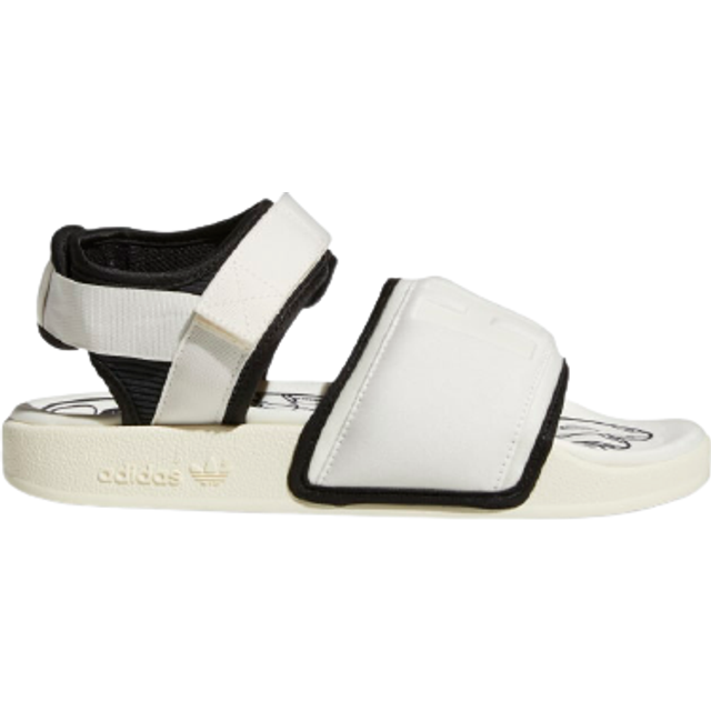 adidas x Pharrell Adilette 2.0 'White Black' - 5