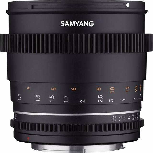 Samyang VDSLR 85mm T1.5 MK2 Prime Cine Lens (EF Mount)