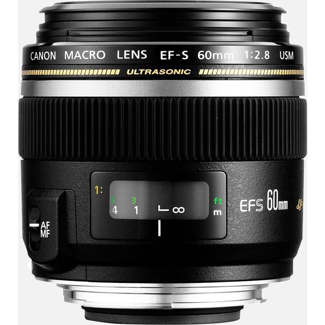Canon EF-S 60mm f/2.8 Macro USM SLR Macro lens Black