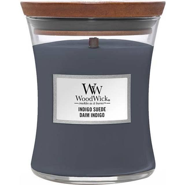 WoodWick Indigo Suede Candle Medium