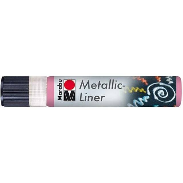 Marabu Metallic Liner pink - Pink