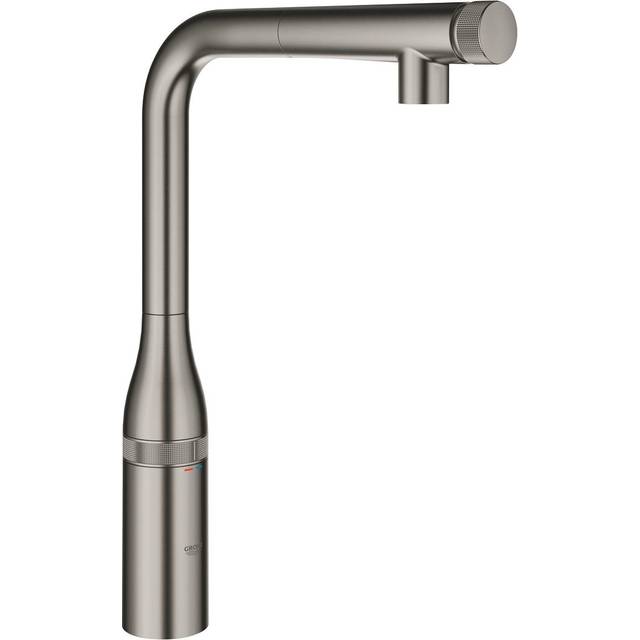 Grohe Essence SmartControl Kitchen Sink Mixer Tap - Brushed Hard Finish: Brushed Hard