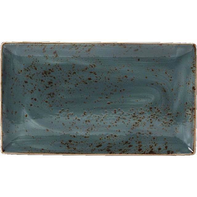 Steelite Craft Green Rectangle Platter 12.5 x 7" (1 x 6)