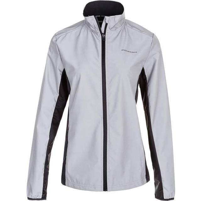 Endurance - Rumey W Light The Night Jacket - Silverfärgad jacka i reflex storlek 38 - Reflex (38)