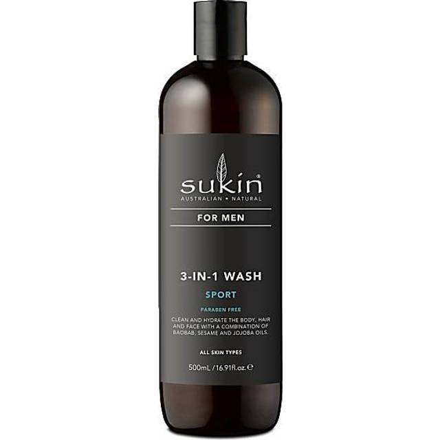 Sukin for Men 3-In-1 Wash Sport 500ml
