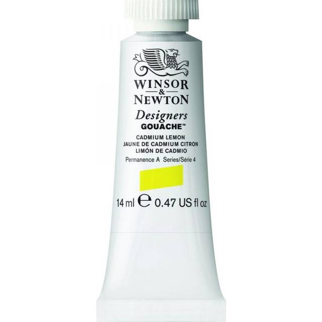 Winsor & Newton Gouachefärg 14 ml (Prisgrupp 5) Cadmium lemon 086