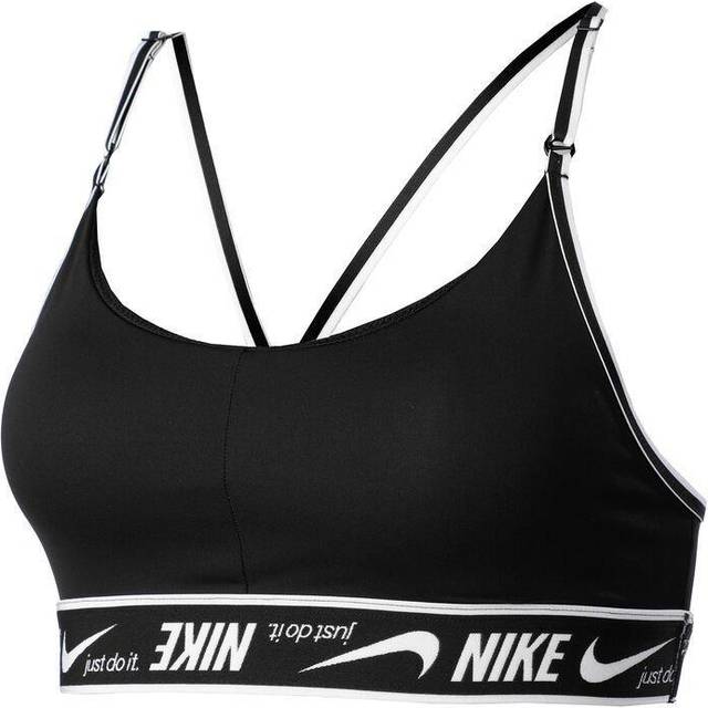 Nike Womens Indy Training Bra Black Sports Bra - Size Medium