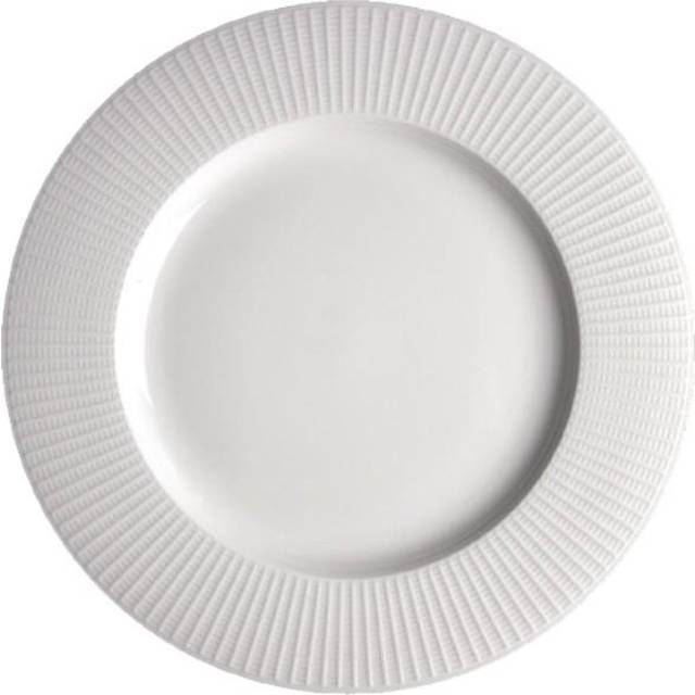 Steelite Willow White Gourmet Plate Large Well 11.25" (1 x 6)