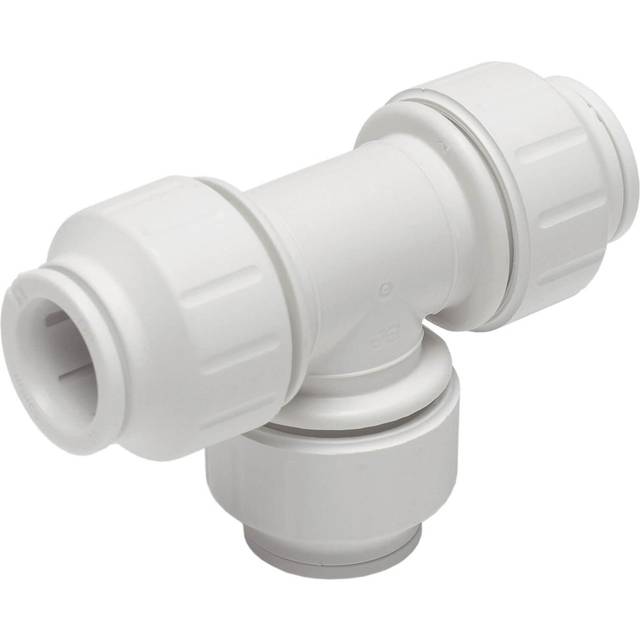 JG Speedfit PEM0215WP Equal Tee - 15mm - White