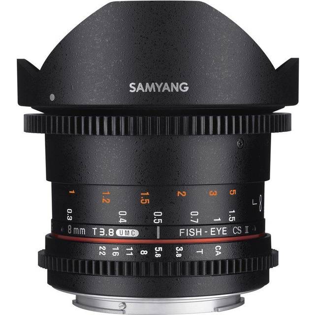 Samyang MF 8mm T3.8 Fisheye II Video APS-C Sony E
