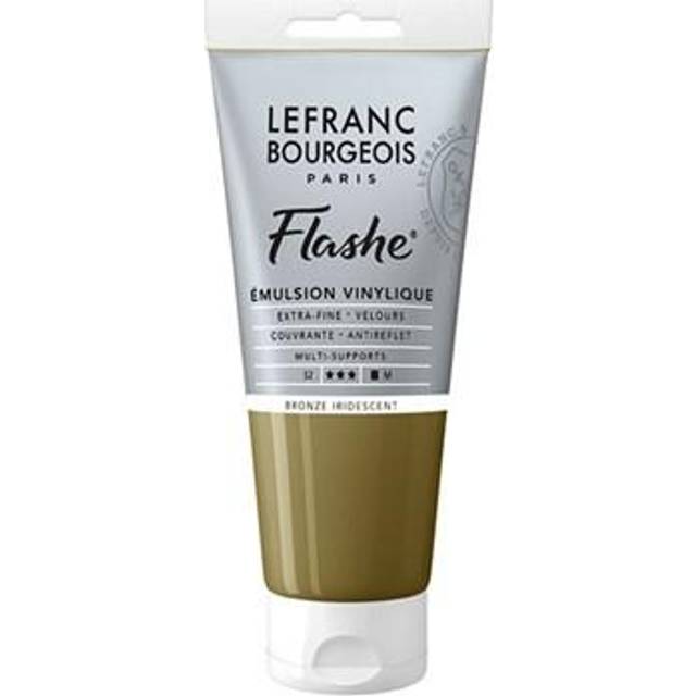 Lefranc Bourgeois Flashe Acrylic Vinyl Paint 80ml - Bronze Iridescent - Metallic
