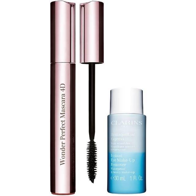 Clarins Wonder Perfect 2 Piece Gift Set: Mascara 8ml - Make-Up Remover 30ml