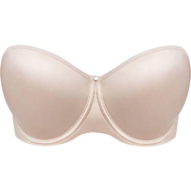 Fantasie Womens Aura Moulded Strapless Bra - Beige Polyamide - Size 36FF