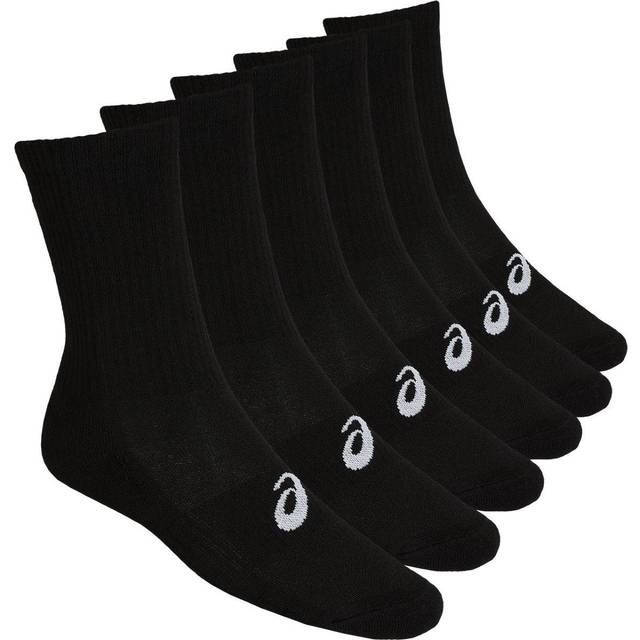 Asics - Strumpor Crew Sock 6-pack - Svart
