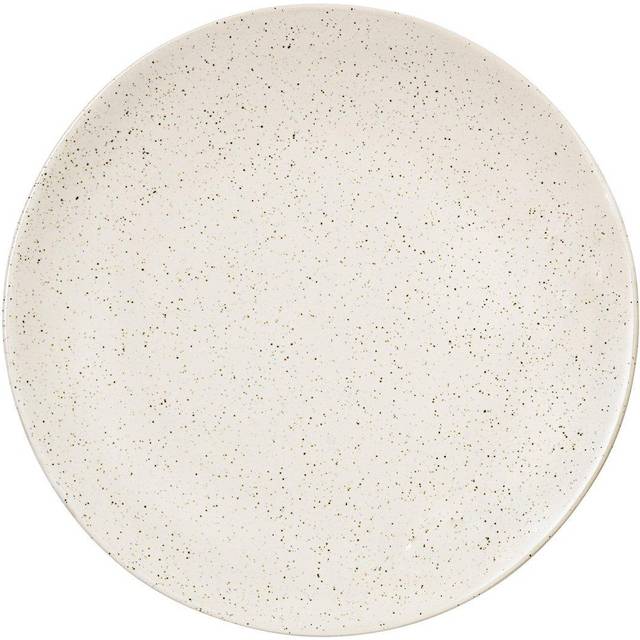 Broste Copenhagen Nordic Vanilla mattallrik Ø26 cm Cream with grains - Beige