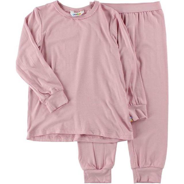 Joha Girls Pink Organic Viscose Pyjamas - 1-2 year