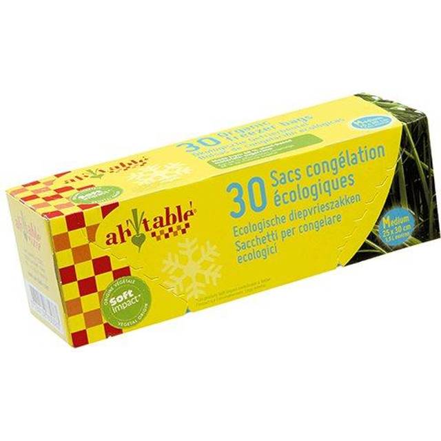 Ah Table! Fryspåsar Grön Polyeten - Medium, 30 st