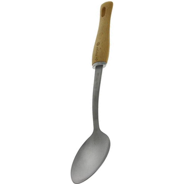 De Buyer De Buyer B Bois serving spoon with wooden handle Stainless steel