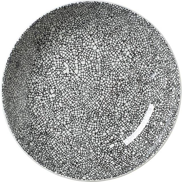 Steelite Ink Crackle Black Coupe Bowl 8.5" (1 x 12)