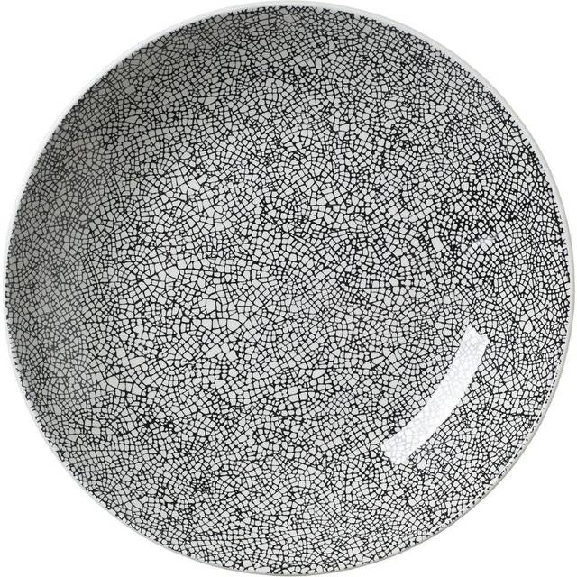 Steelite Ink Crackle Black Coupe Bowl 10" (1 x 12)