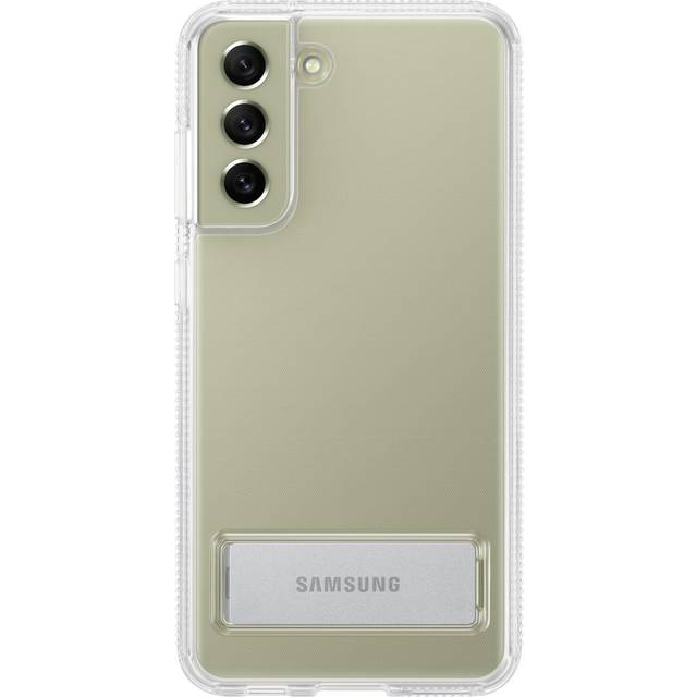 Samsung Clear Standing Rugged Cover S21 FE mobile phone case 16.3 cm (6.41") Transparent