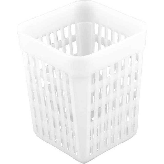 Olympia P175 Fyrkantig bestickkorg 140 x 110 x 110 mm kökssked redskap hållare brickor, klar