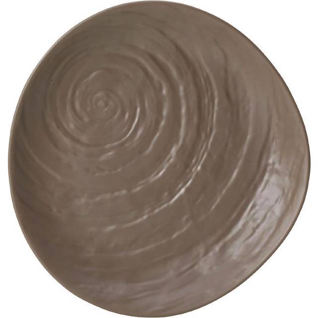 Steelite Scape Mushroom Melamine Plates 280mm (Pack of 6)