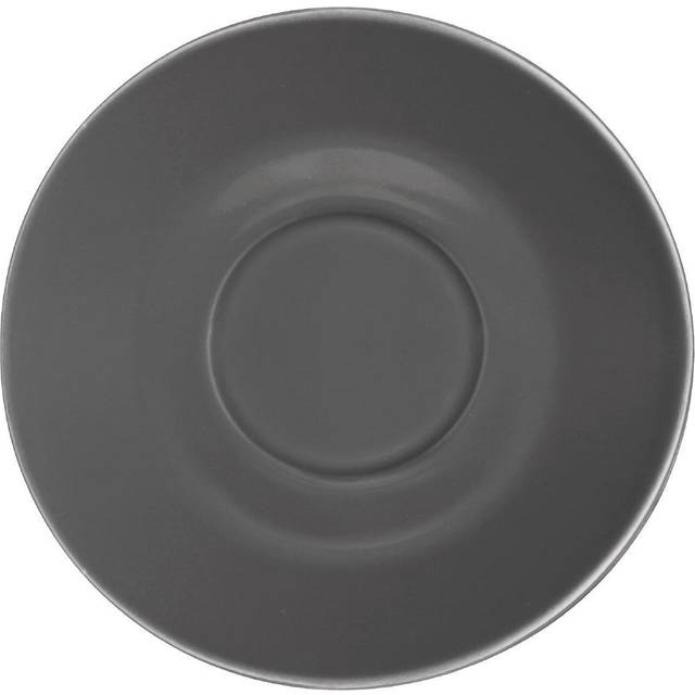Olympia Cafe Saucer White (Fits GK074) - 158mm 6 1/4" (Box 12)