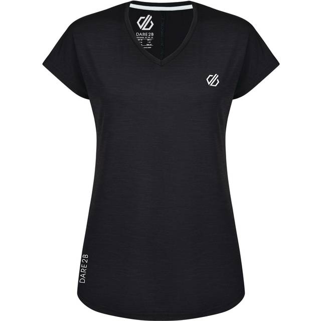 (14 UK, Black) Dare 2B Womens/Ladies Active T-Shirt