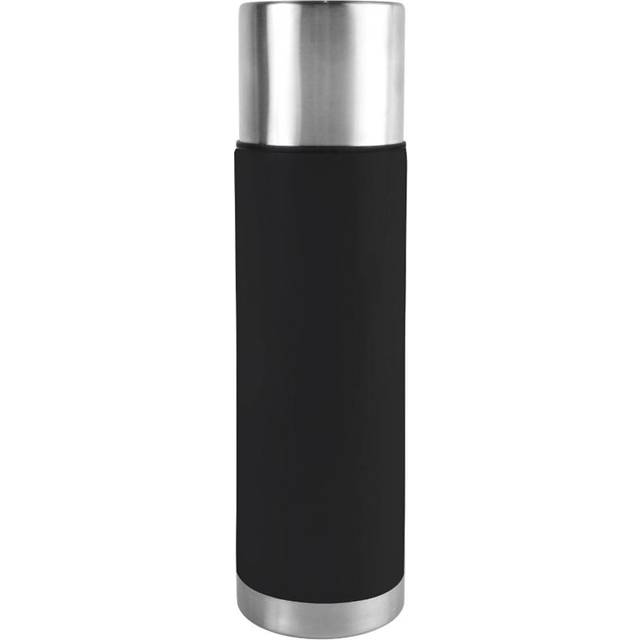 Ståltermos, 0,75 liter - flera färgval (Borstat/Svart)