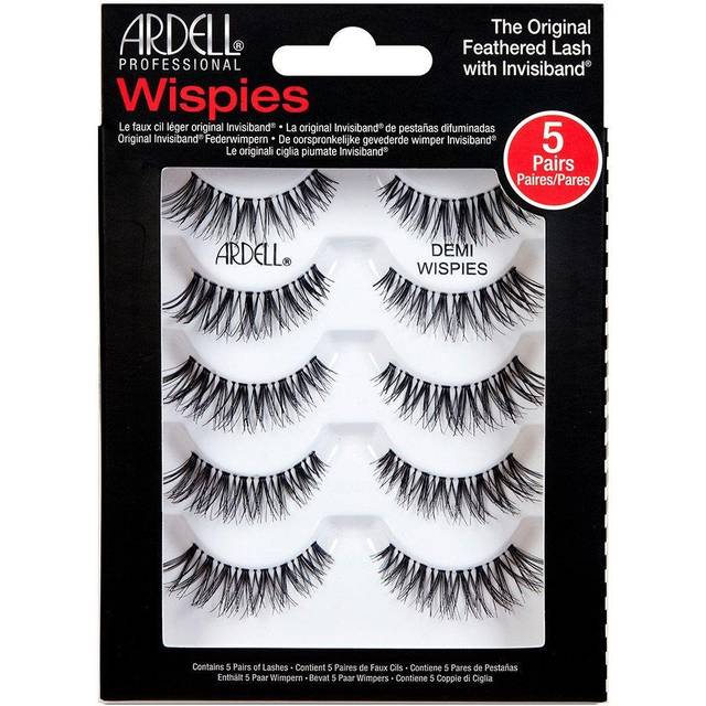 Ardell Lashes Demi Wispies Multipack (6 Pairs) False Eyelashes Black