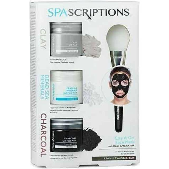 SpaScriptions Clay & Gel Mask Set 150ml