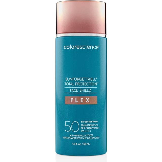 Colorescience Total Protection Face Shield Flex LSF 50, zinkoxidformel, garvning, 53,2 ml