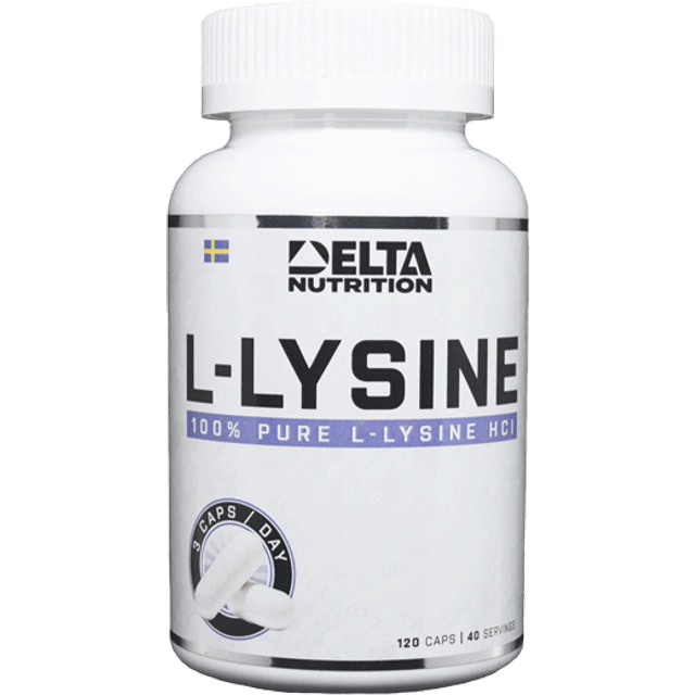 Delta Nutrition L-Lysine 120 kapslar