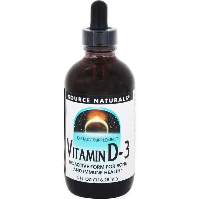 Source Naturals  Vitamin D-3  4 fl oz (118.28 ml)